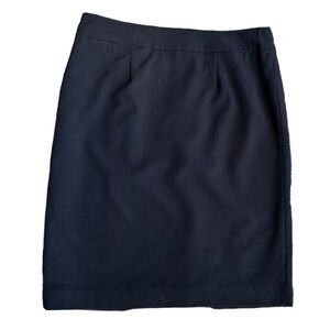 Calvin Klein Womens Black Pencil Skirt Size 10‎